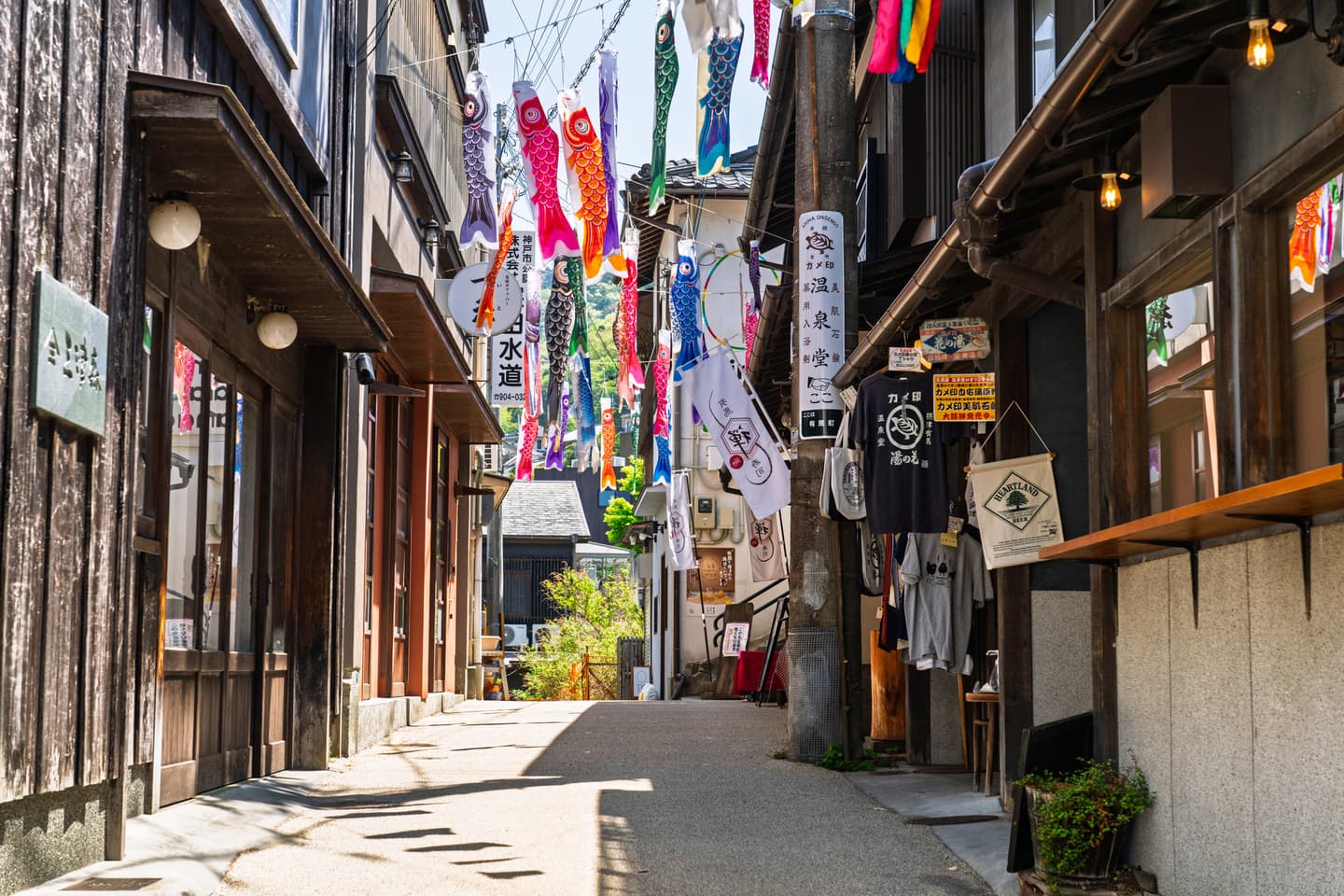 有馬温泉の街並み