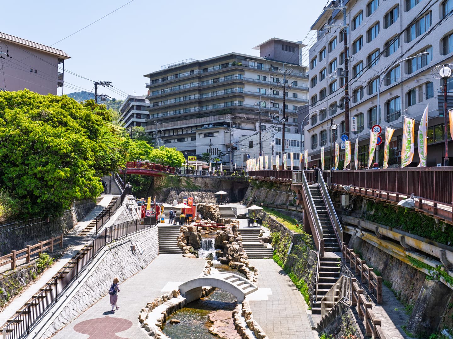 有馬温泉の景色