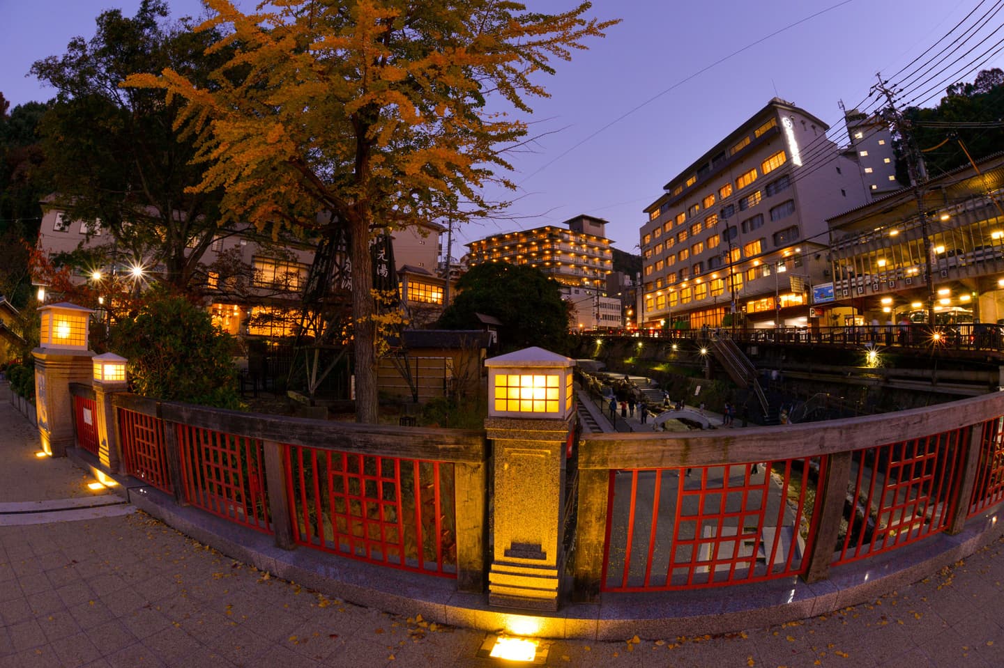 有馬温泉の街並み